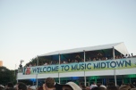Super VIP viewing stage at Music Midtown 2015